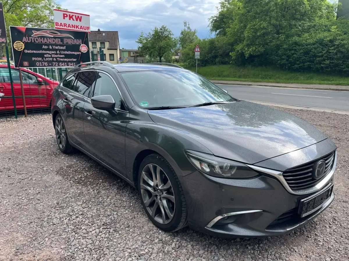 Brugt Mazda 6 Nakama Intense 175 HK (128 kW) 2017 Grå Stationcar
