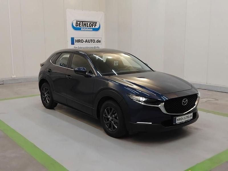 Blau Gebraucht 2022 Mazda CX-30 Selection SUV | 22.400 € (Fairer Preis) - Bild 1/4