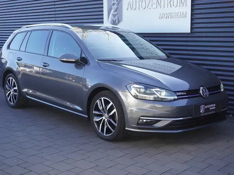 Gebraucht VW Golf VII Join 131 PS (96 kW) 2019 Grau Kombi