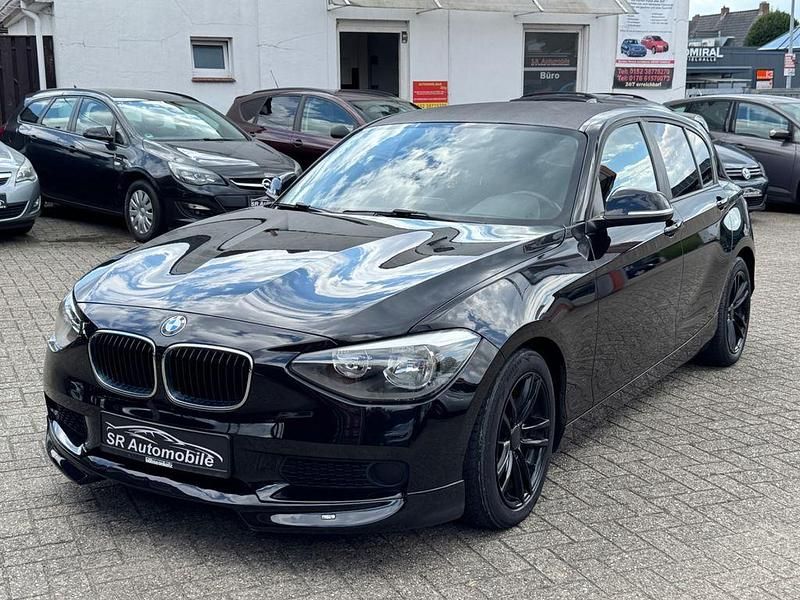 Schwarz Gebraucht 2013 BMW 116 Sport Line Kleinwagen | 6.000 € (Superpreis) - Bild 1/4