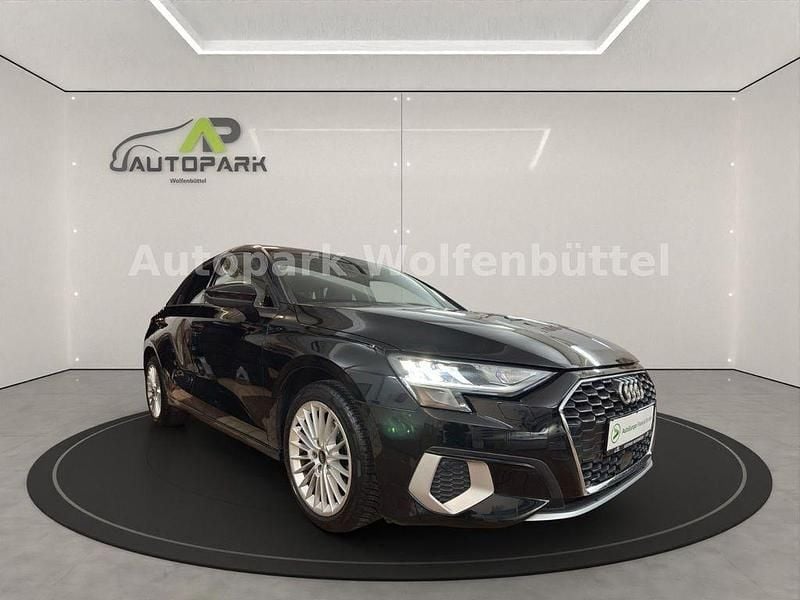 Schwarz Gebraucht 2022 Audi A3 Sportback Limousine | 20.990 € (Guter Preis) - Bild 1/4