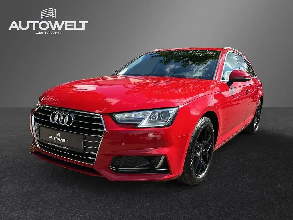 Brugt Audi A4 Design 190 HK (139 kW) 2019 Rød Stationcar