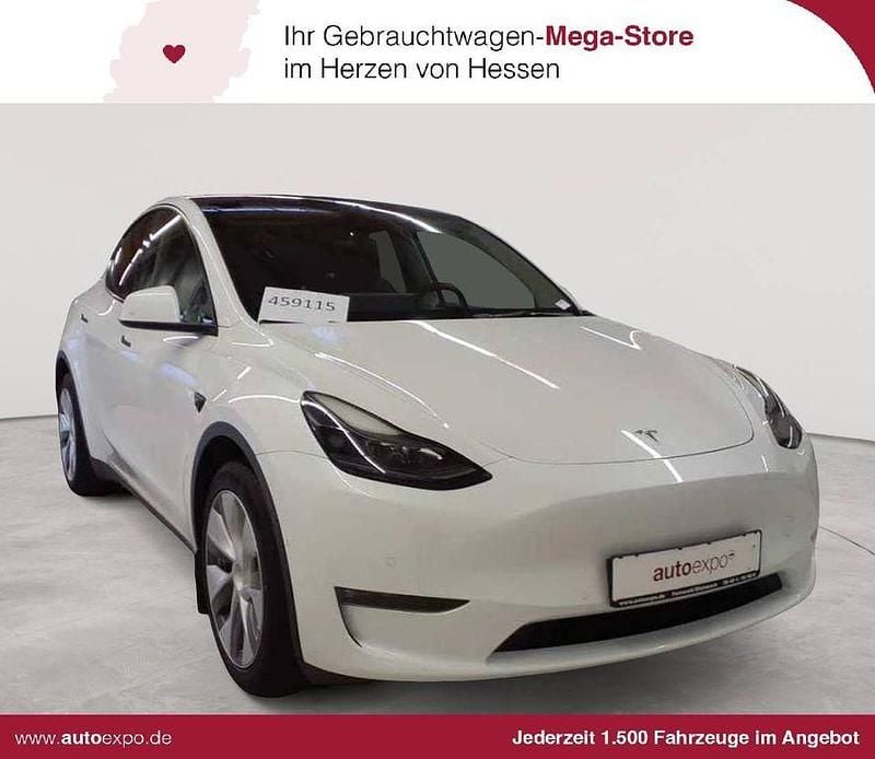 Weiß Gebraucht 2022 Tesla Model Y Long Range AWD SUV | 29.989 € (Guter Preis) - Bild 1/4
