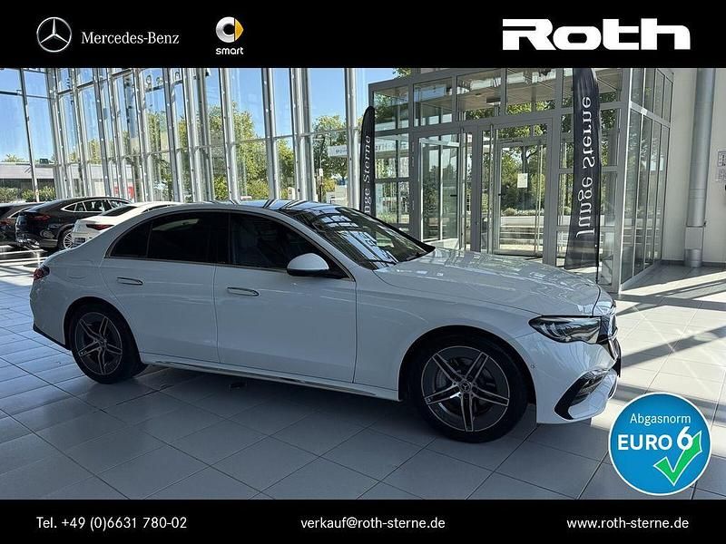 Weiß Gebraucht 2024 Mercedes E220 AMG Limousine | 53.899 € (Teuer) - Bild 1/4