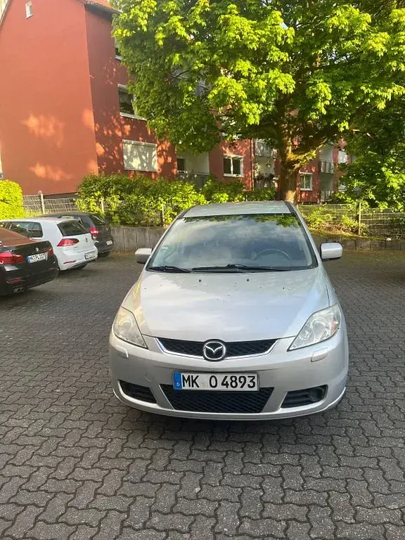 Gebraucht Mazda 5 Comfort 116 PS (85 kW) 2007 Silber Van / Kleinbus