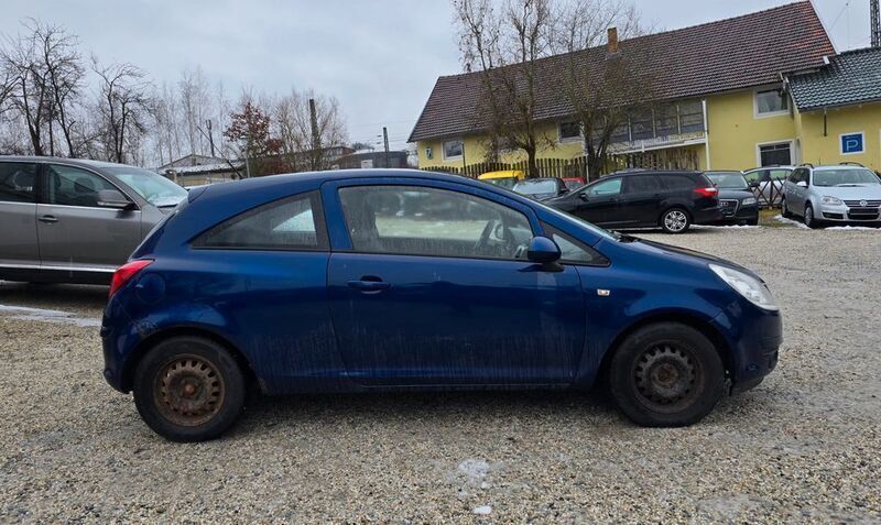 Gebraucht Opel Corsa Edition 60 PS (44 kW) 2008 Blau Limousine
