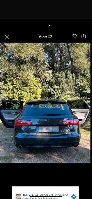 Gebraucht Audi A6 190 PS (139 kW) 2014 Schwarz Kombi