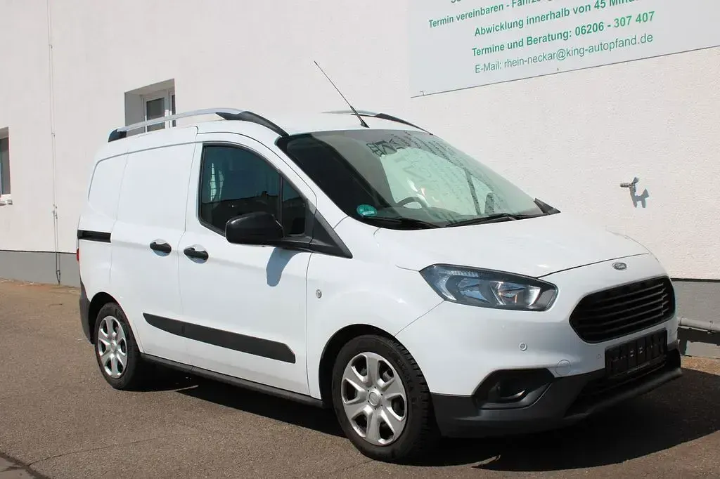 Gebraucht Ford Transit 101 PS (74 kW) 2022 Frozen white Van / Kleinbus