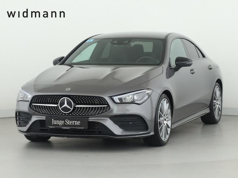 Metalliclack mountaingrau Gebraucht 2022 Mercedes CLA200 Night Coupé | 33.850 € (Guter Preis) - Bild 1/4