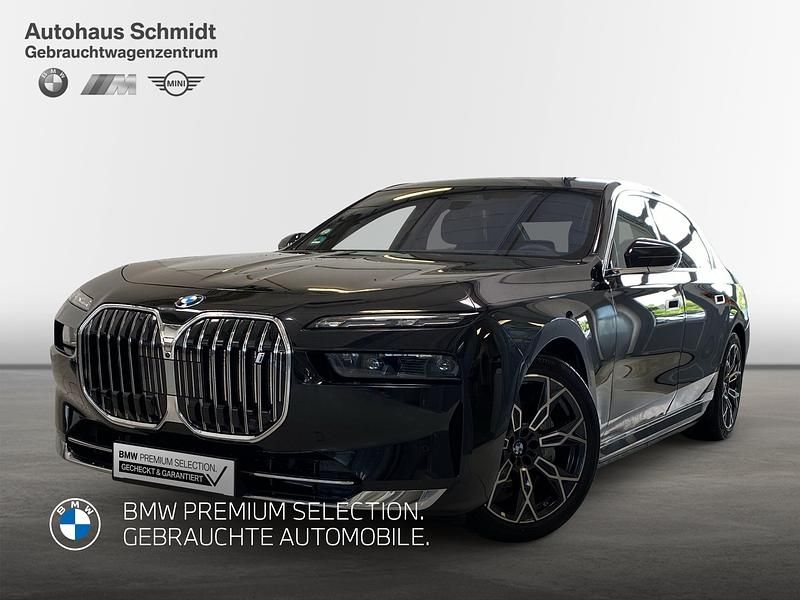 Saphirschwarz Gebraucht 2024 BMW i7 Executive Limousine | 103.490 € - Bild 1/4
