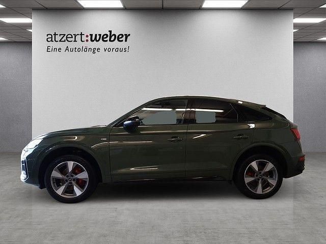 Gebraucht Audi Q5 Sportback S-Line 204 PS (150 kW) 2022 Distriktgrün metallic SUV