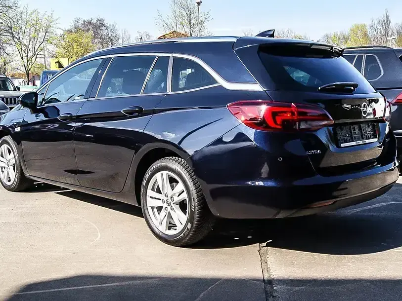 Gebraucht Opel Astra Dynamic 125 PS (91 kW) 2018 Blau Kombi