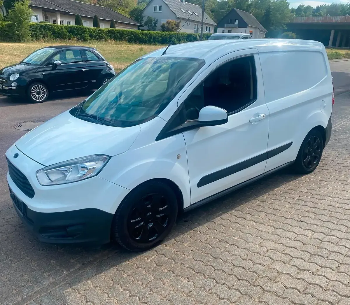 Gebraucht Ford Transit Trend 97 PS (71 kW) 2014 Weiß Van / Kleinbus