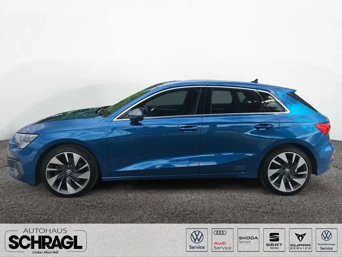 Gebraucht Audi A3 Edition .1 150 PS (110 kW) 2021 Atollblau metallic Limousine