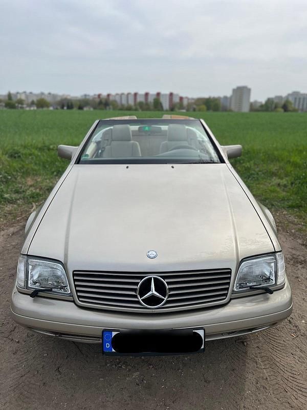 Gelb Gebraucht 1996 Mercedes SL320 Cabrio | 15.000 € (Fairer Preis) - Bild 1/4