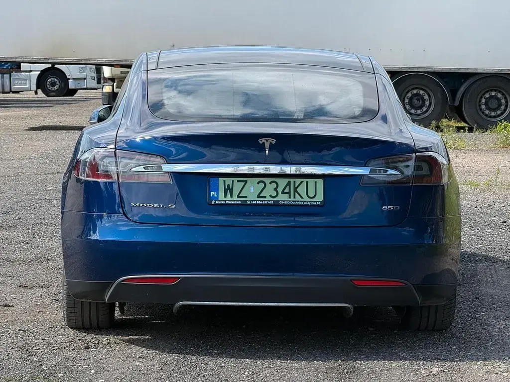 Gebraucht Tesla Model S 344 kW (469 PS) 2016 Blau Kleinwagen