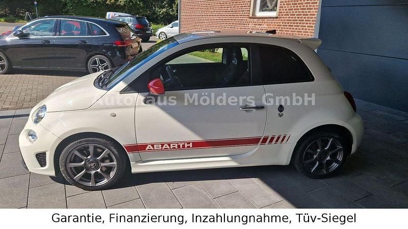 Gebraucht Abarth 595 145 PS (106 kW) 2019 Bianco bianco/ bossa nova/calc Kleinwagen