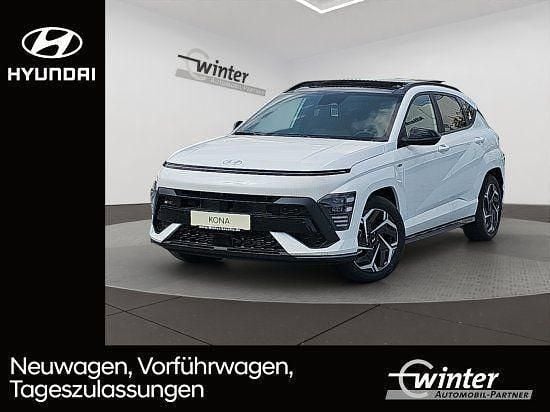 Weiß Gebraucht 2024 Hyundai Kona N Line SUV | 31.980 € (Fairer Preis) - Bild 1/4