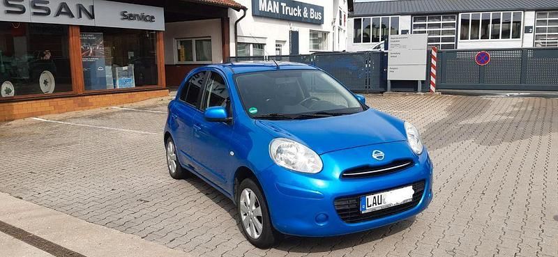 Blau Gebraucht 2011 Nissan Micra Kleinwagen | 4.300 € (Fairer Preis) - Bild 1/4