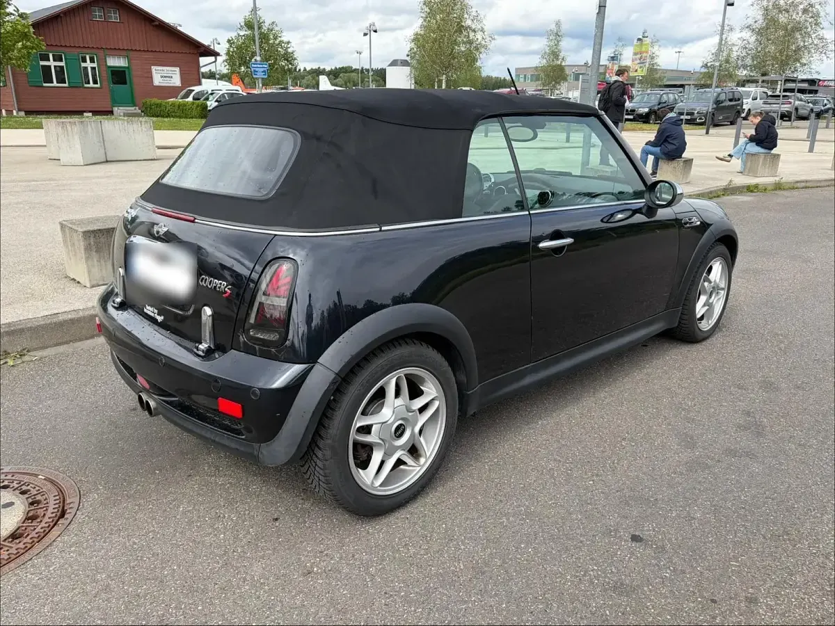 Brugt Mini Cooper S Cabriolet 170 HK (125 kW) 2006 Sort Cabriolet