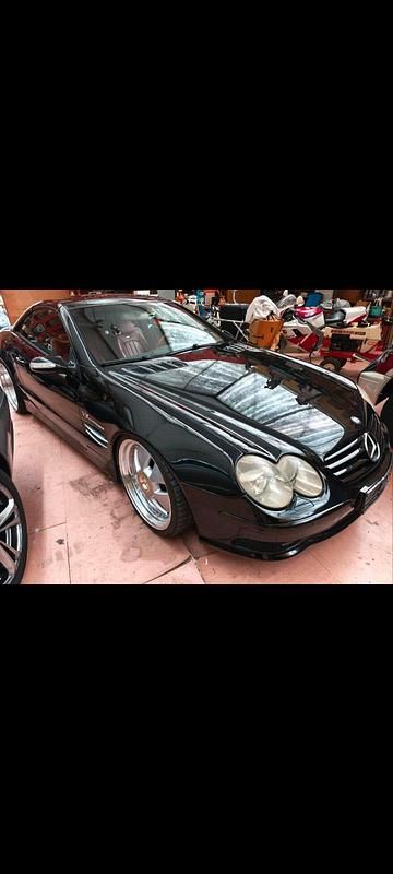 Schwarz Gebraucht 2004 Mercedes SL55 AMG AMG Cabrio | 32.500 € - Bild 1/4
