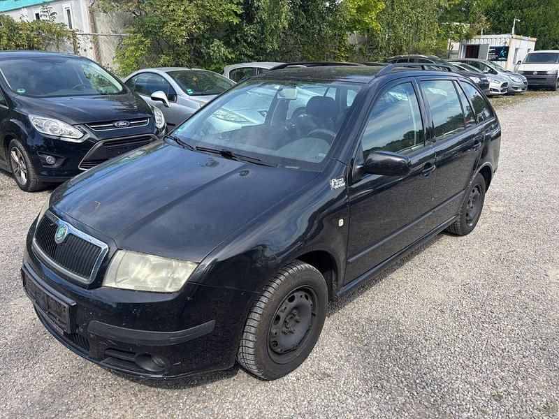 Schwarz Gebraucht 2006 Skoda Fabia Ambiente Kleinwagen | 1.150 € (Fairer Preis) - Bild 1/4