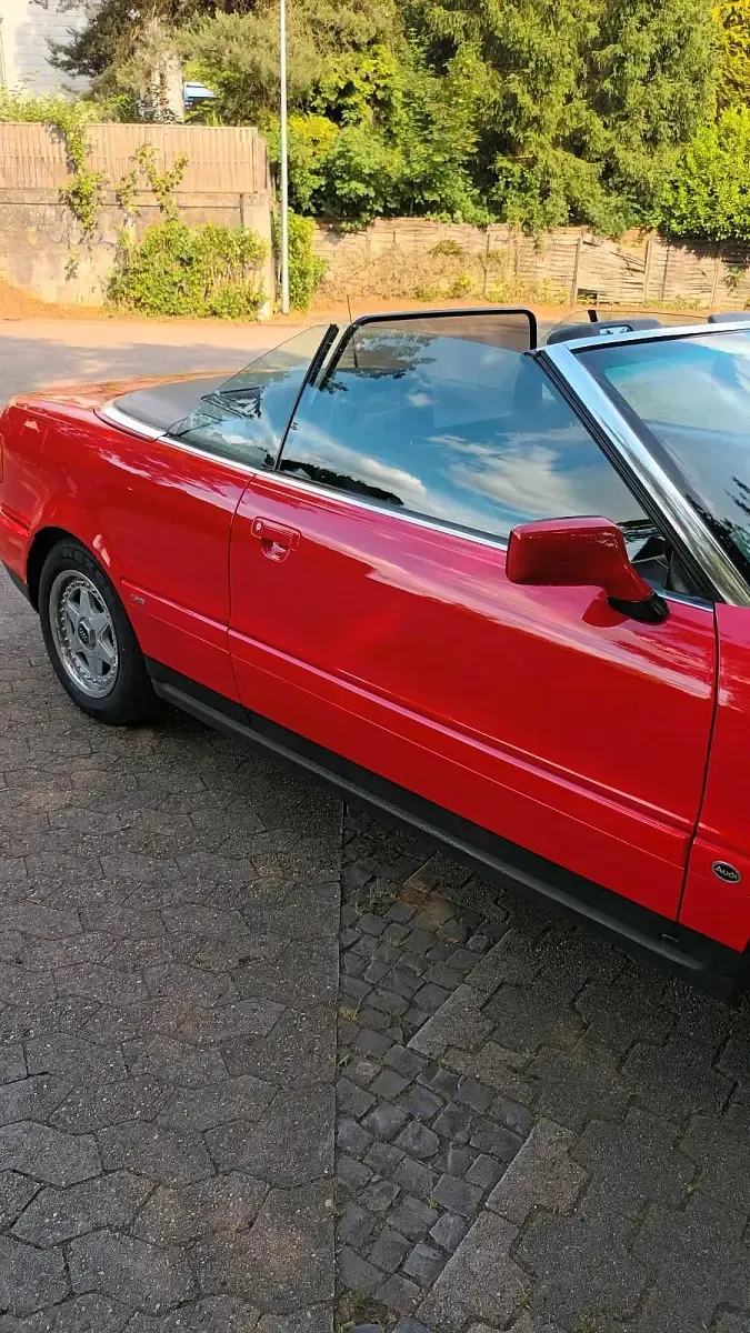 Gebraucht Audi Cabriolet 133 PS (97 kW) 1991 Rot Cabrio