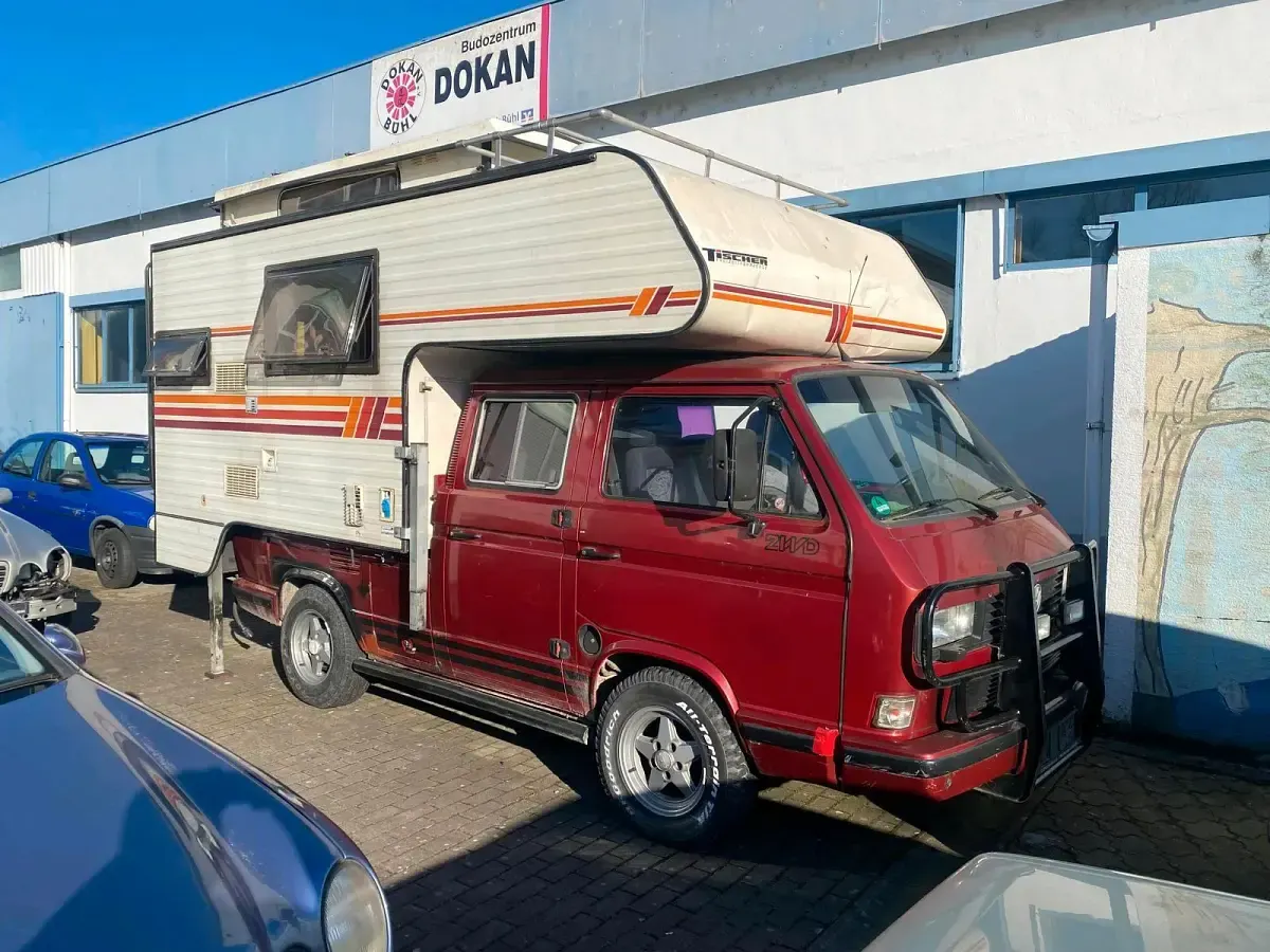 Gebraucht VW T3 90 PS (66 kW) 1990 Rot Van