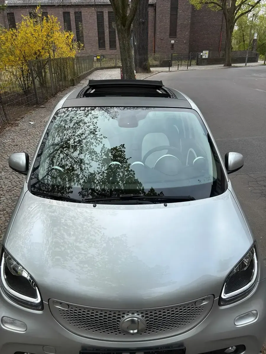 Używany Smart ForFour 71 KM (52 kW) 2015 Srebrny Hatchback