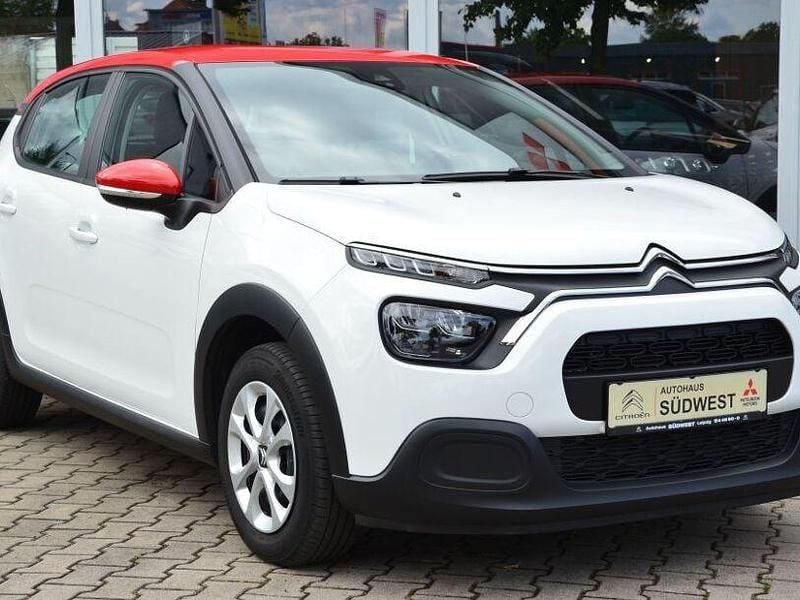 Gebraucht Citroën C3 Feel 83 PS (61 kW) 2022 Weiß Kleinwagen