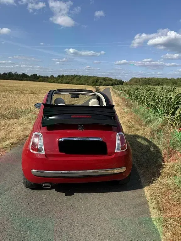Gebraucht Fiat 500C Lounge 69 PS (50 kW) 2013 Rot Cabrio