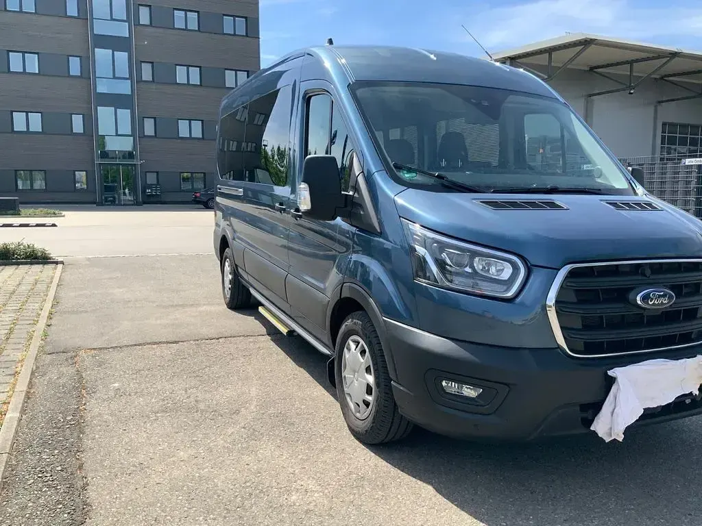 Usata Ford Transit 170 CV (125 kW) 2020 Blu Monovolume