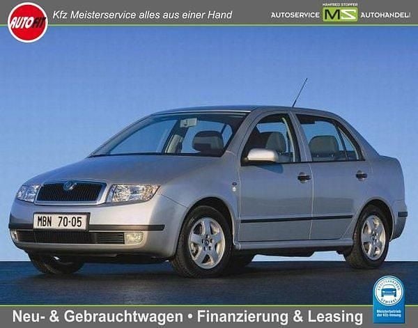 Diamantsilber metalic Gebraucht 2003 Skoda Fabia Limousine | 1.400 € (Fairer Preis) - Bild 1/1