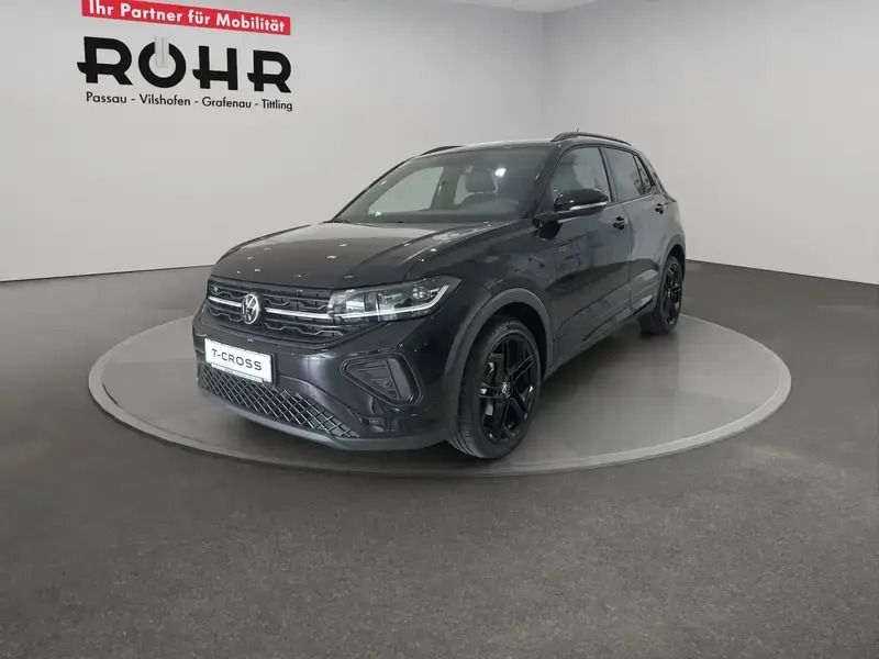 Deep black perleffekt Neu 2025 VW T-Cross R-line SUV | 37.890 € - Bild 1/4