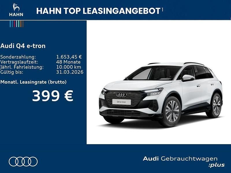 Gebraucht Audi Q4 e-tron Ambiente 210 kW (286 PS) 2025 Gletscherweiß metallic SUV