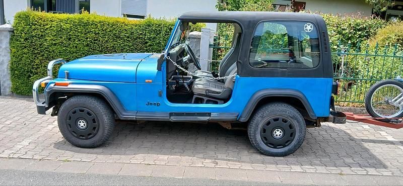 Gebraucht Jeep Wrangler 125 PS (91 kW) 1994 Blau SUV