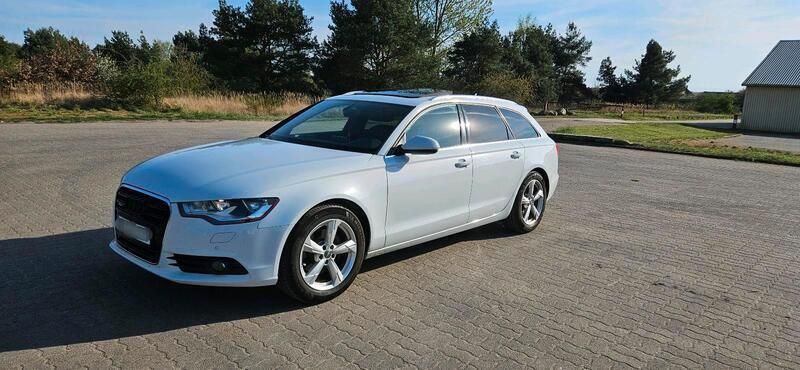 Weiß Gebraucht 2012 Audi A6 Kombi | 9.999 € - Bild 1/4