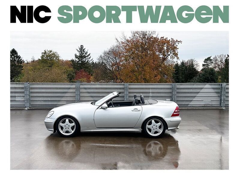 Silber Gebraucht 2001 Mercedes SLK320 Cabrio | 9.900 € (Fairer Preis) - Bild 1/4