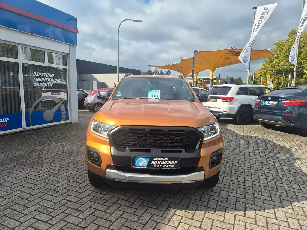 Gebraucht Ford Ranger Wildtrack 213 PS (156 kW) 2020 Orange Pickup
