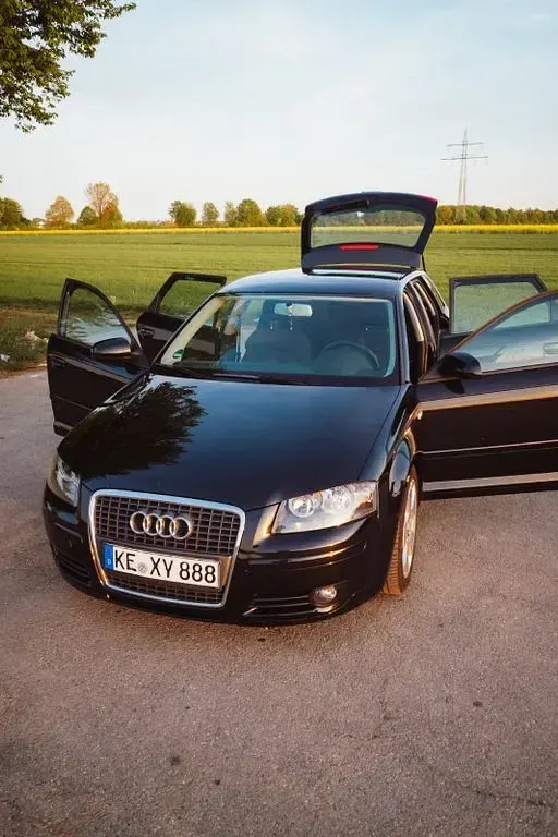 Gebraucht Audi A3 105 PS (77 kW) 2007 Schwarz Kleinwagen