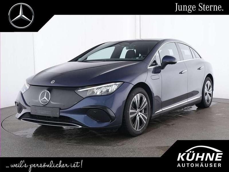 Lack sodalithblau Gebraucht 2024 Mercedes EQE300 Advanced Plus Limousine | 41.450 € (Superpreis) - Bild 1/4