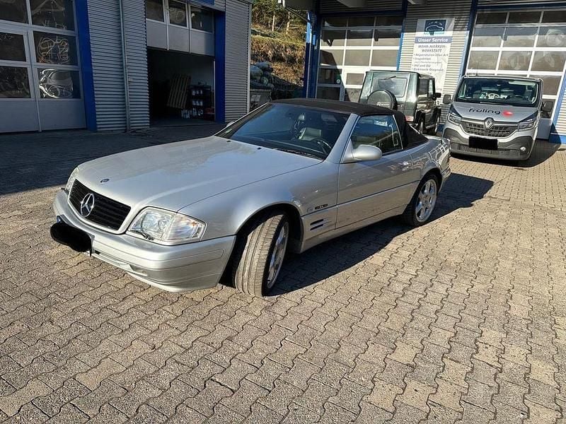 Gebraucht Mercedes SL320 224 PS (164 kW) 2001 Silber Cabrio