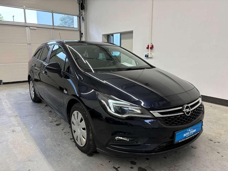 Gebraucht Opel Astra Business 110 PS (80 kW) 2019 Blau Kombi