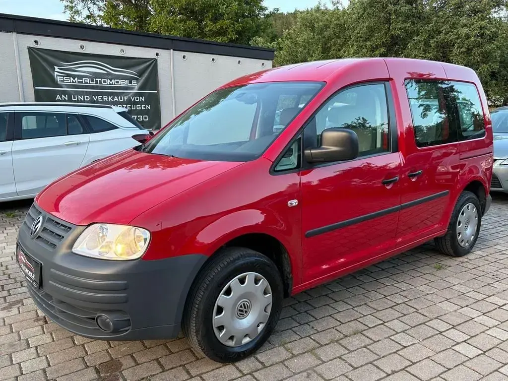 Gebraucht VW Caddy Life 80 PS (58 kW) 2009 Rot Van / Kleinbus