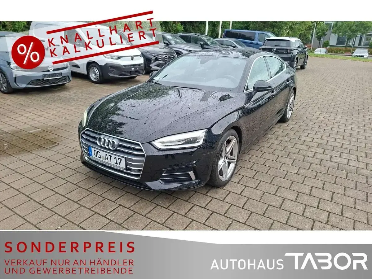 Gebraucht Audi A5 Sportback S-Line 190 PS (139 kW) 2019 Brillantschwarz Kleinwagen