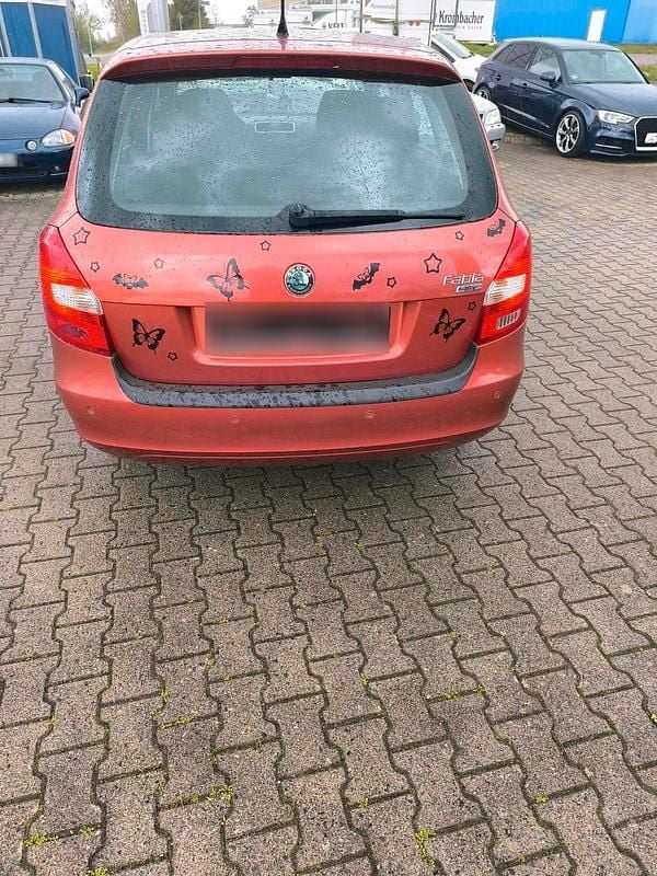 Gebraucht Skoda Fabia 86 PS (63 kW) 2008 Orange Kombi