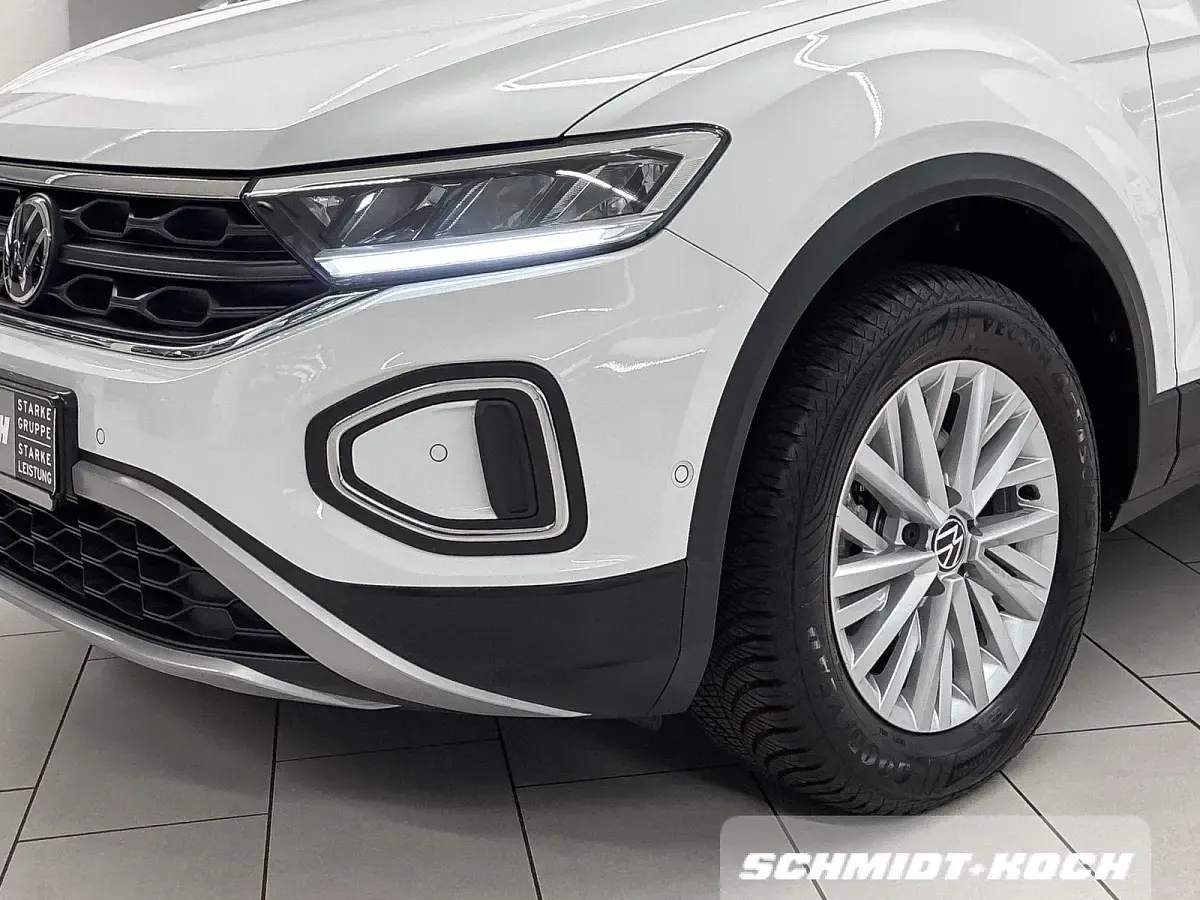 Gebraucht VW T-Roc Life 150 PS (110 kW) 2025 Pure white (weiß) SUV