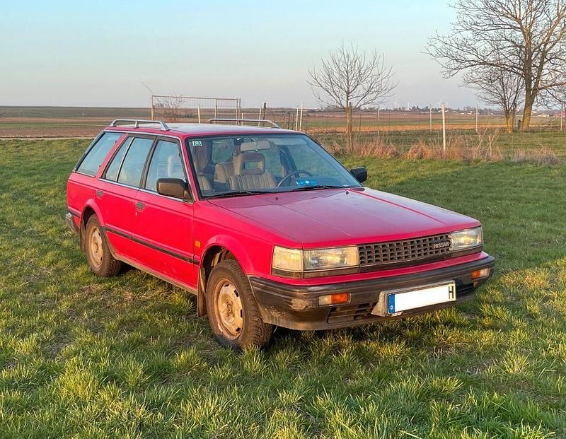 Gebraucht Nissan Bluebird 67 PS (49 kW) 1987 Rot Kombi