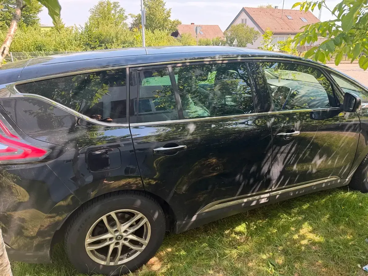 Gebraucht Renault Espace Intens 160 PS (117 kW) 2017 Schwarz Van / Kleinbus