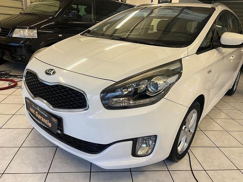 Gebraucht Kia Carens Edition 7 136 PS (100 kW) 2014 Weiß Van / Kleinbus